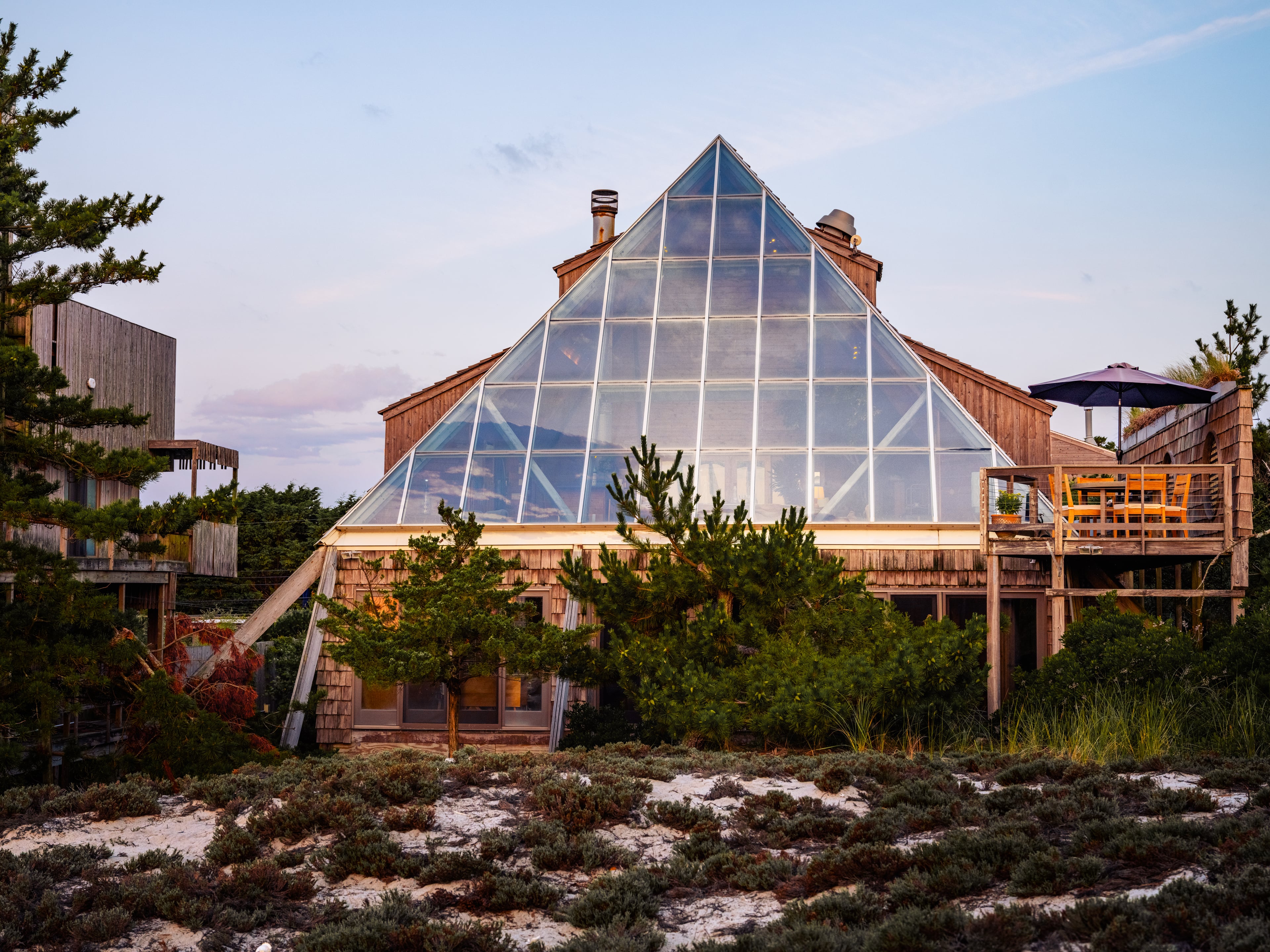 The Pyramid House, Fire Island