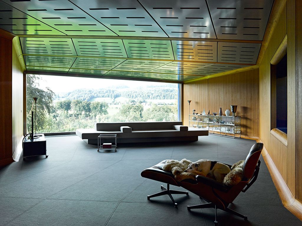 Carbon Fibre House inspired by prefab homes Wallpaper