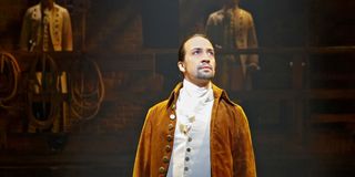 Lin-Manuel Miranda in Hamilton.