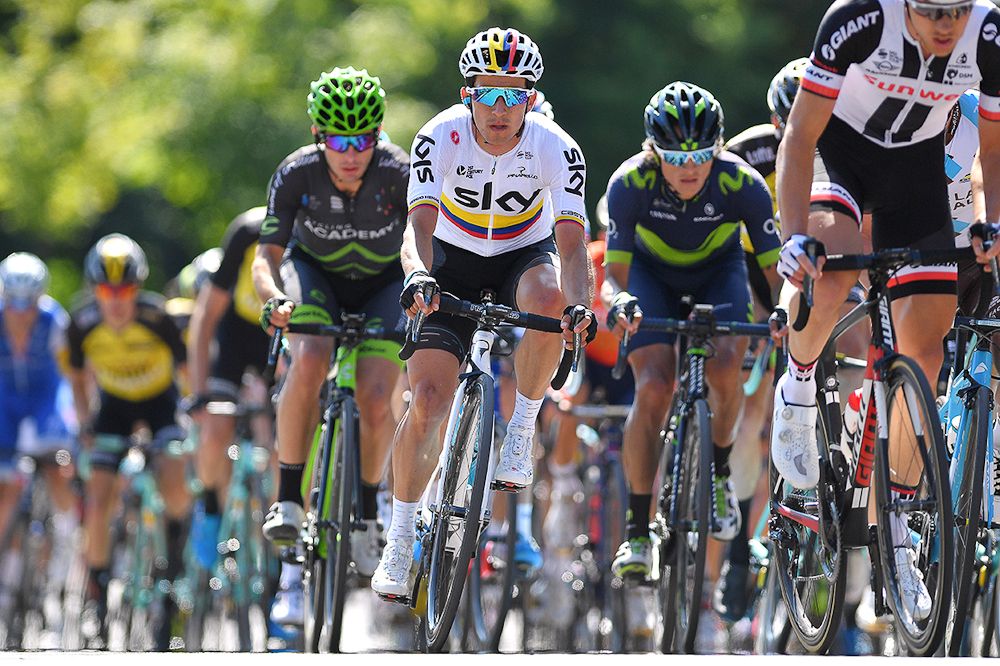 Colombian champion Sergio Henao