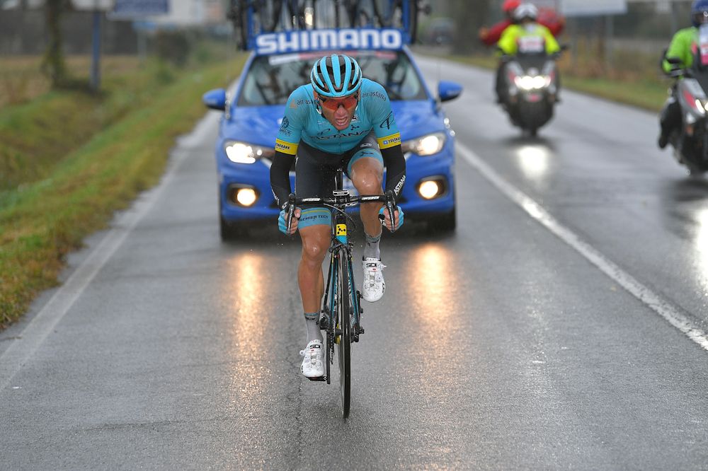 Andriy Grivko on the attack at Gran Piemonte