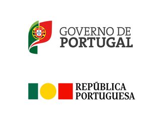 The old and new Government of Portugal logos