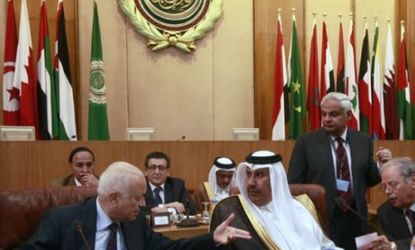 Arab League leaders held an emergency meeting Wednesday