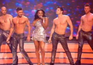Alexandra's backing dancers were certainly memorable!