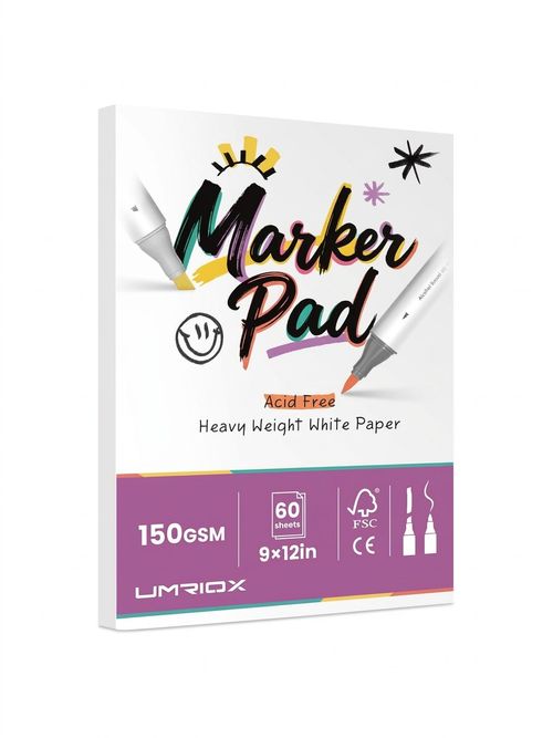 Umriox 9x12 Marker Paper Pad (60 Sheets)