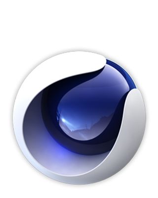 Logo for Maxon Cinema 4D 3D animation software