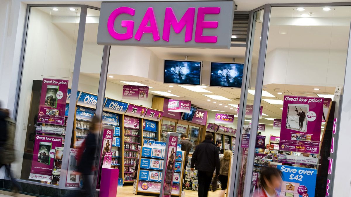 video game retail stores