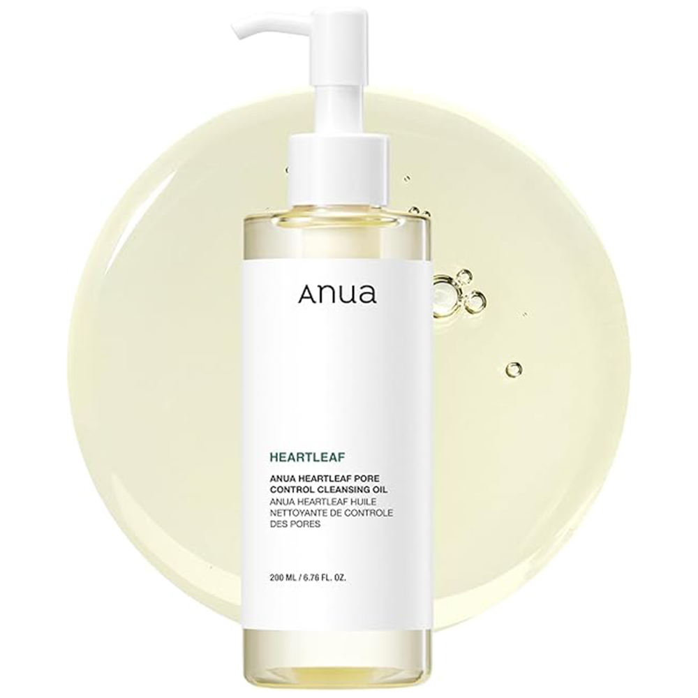 Anua oil on white background