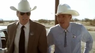 James and Michael Parks in Kill Bill Vol. 1