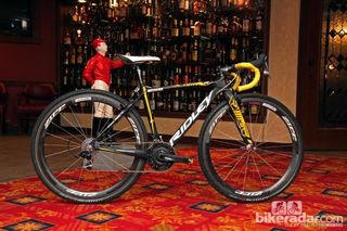 Pro bike: Amy Dombroski's Telenet-Fidea Ridley X-Fire