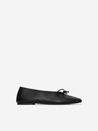 Leather Ballet Flats