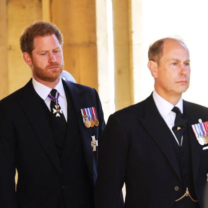 Prince Harry and Prince Edward