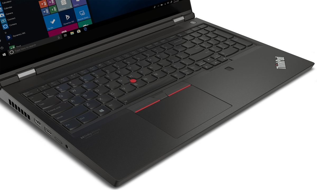 ThinkPad P15 Gen2 Closeup Keyboard