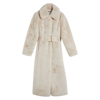 Ted Baker Limimma Longline Faux Fur Coat