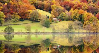 autumn lake grasmere