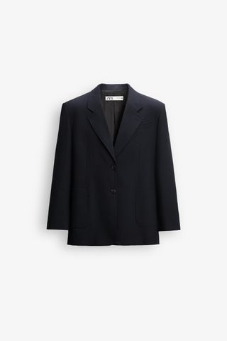 Oversized Pocket Blazer Zw Collection