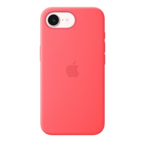iPhone 17e Silicone Case With Magsafe &ndash; Bright Guava