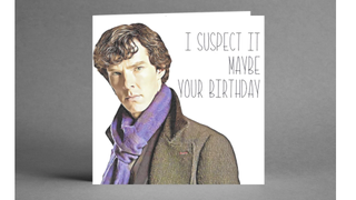 Personalised Benedict Cumberbatch Birthday Card