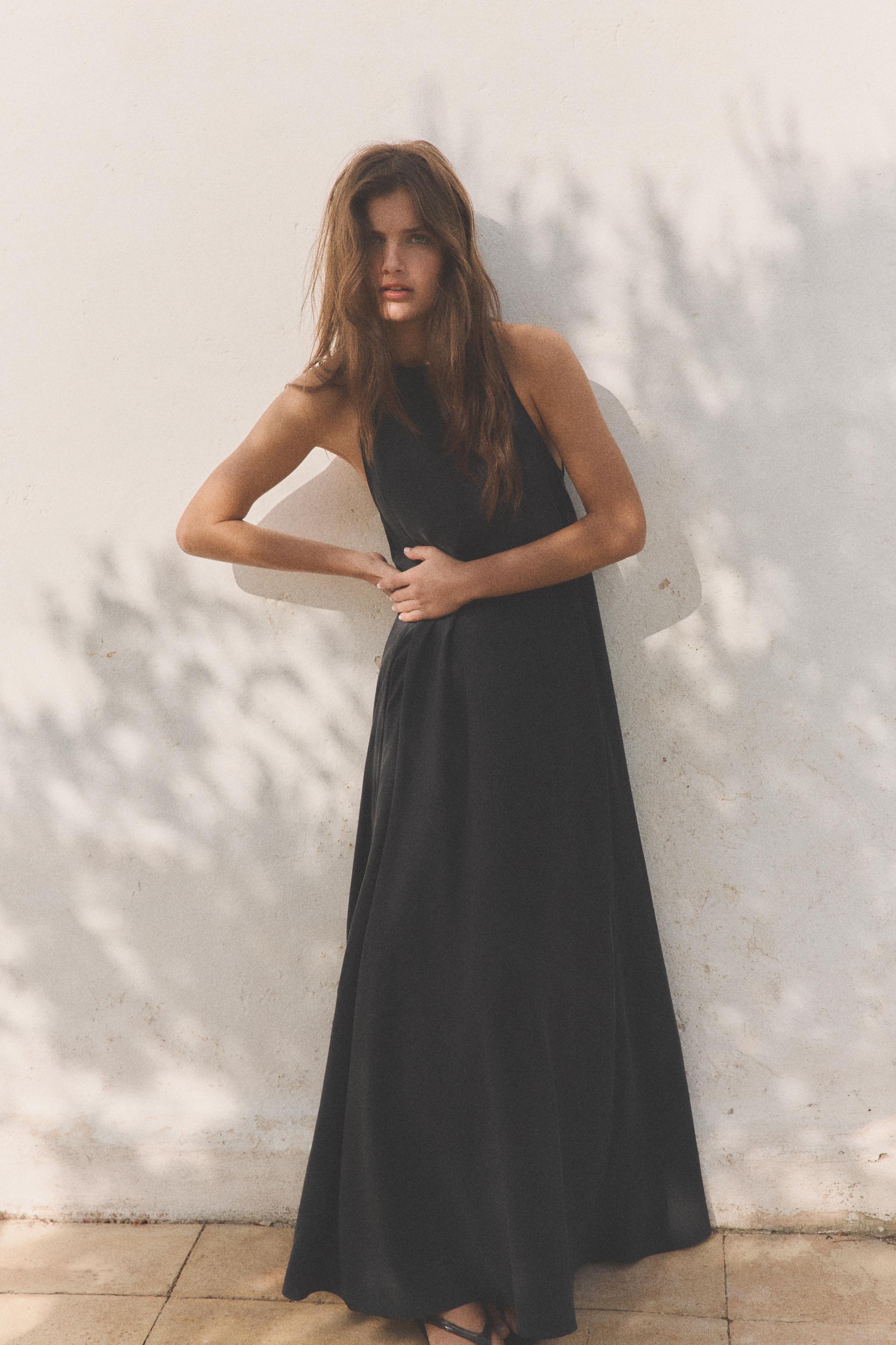 Flowing Midi Dress