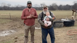 John Gregory, left, and his father, Frosty, refused to cede their Sumner County farmland or history to the TVA.