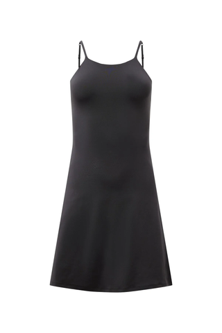 Girlfriend Collective Black Naomi Workout Dress