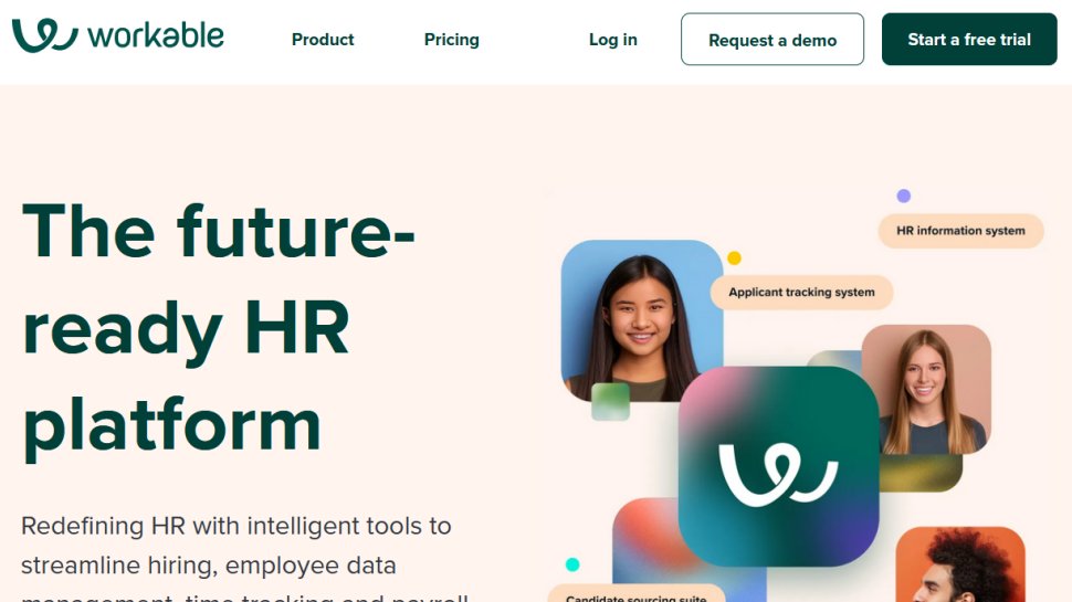 Workable website screenshot (March 2026).