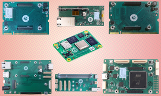Selection of Gumstix boards for the Raspberry Pi Compute Module 4