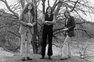 Trapeze, from left: Glenn Hughes, Mel Galley (1948-2008) and Dave Holland.