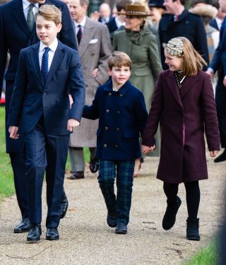 Prince George, Prince Louis and Mia Tindall
