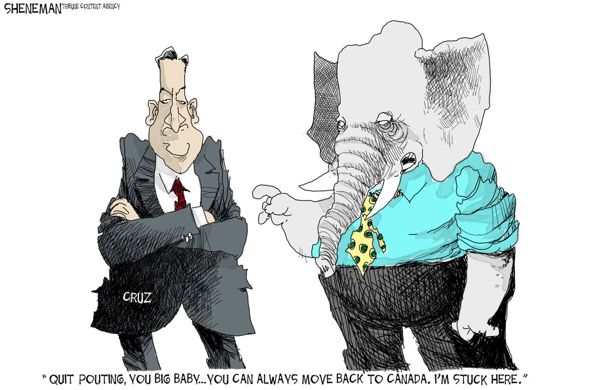 Political Cartoon U.S. Cruz GOP 2016 | The Week