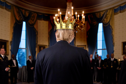 President Trump is no king.