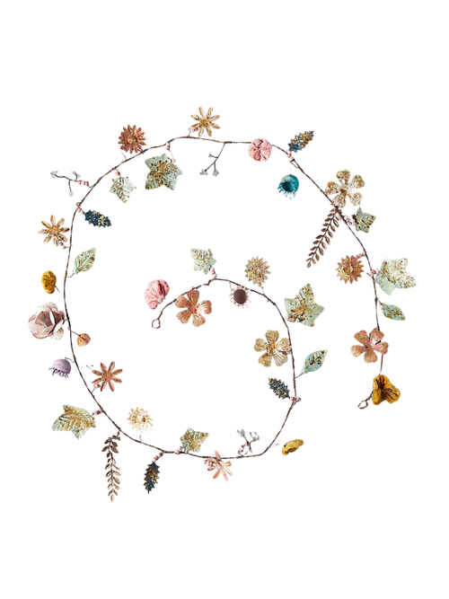 Gilded Botanicals Iron + Velvet Garland