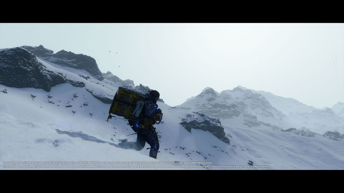 Death Stranding 4K DLSS screenshots from Nvidia