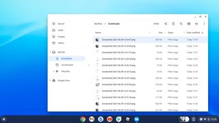 How to screenshot on Chromebook — Files app