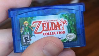 Fake GameBoy Advance Zelda cartridge