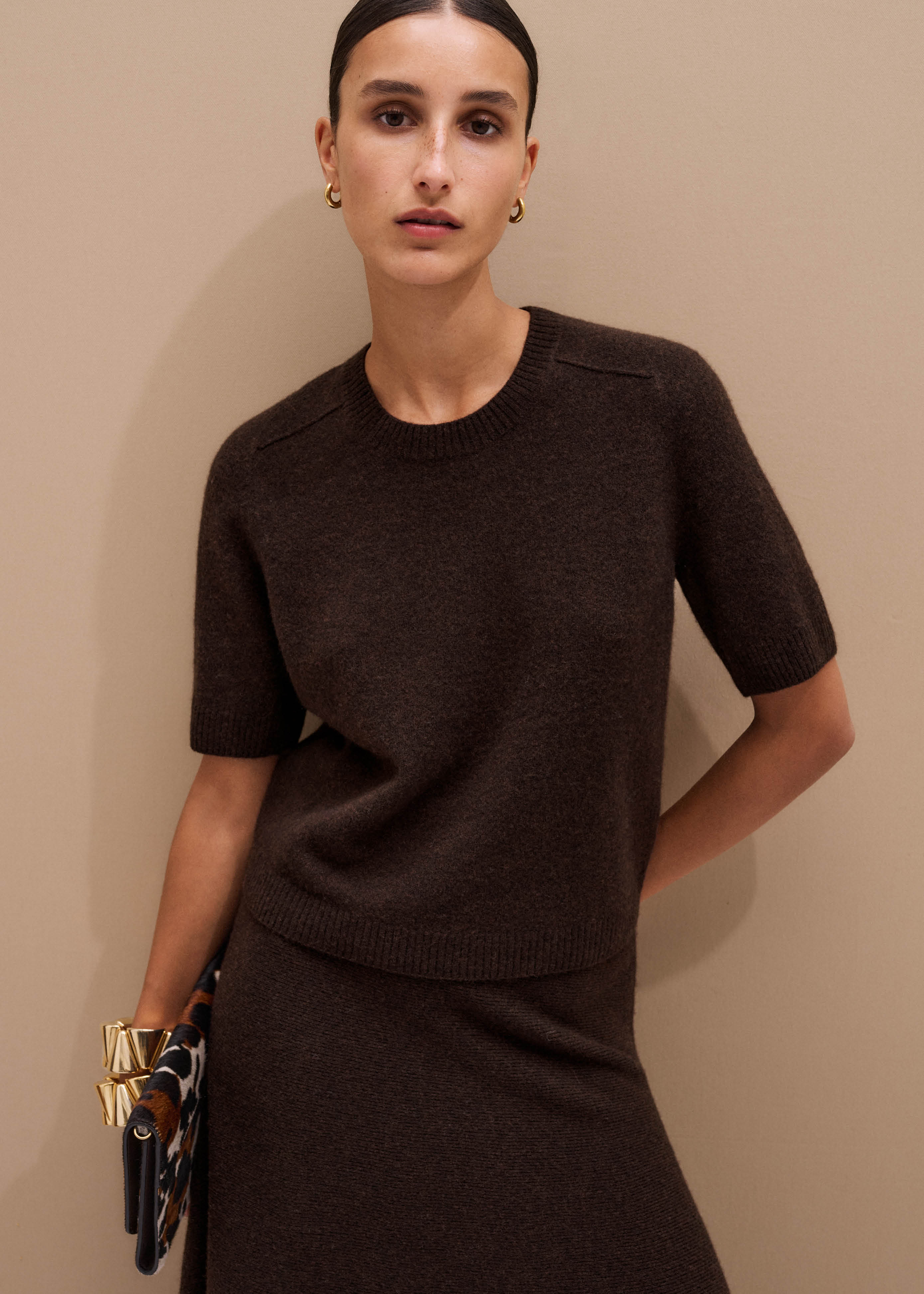 Felted Knit Tee