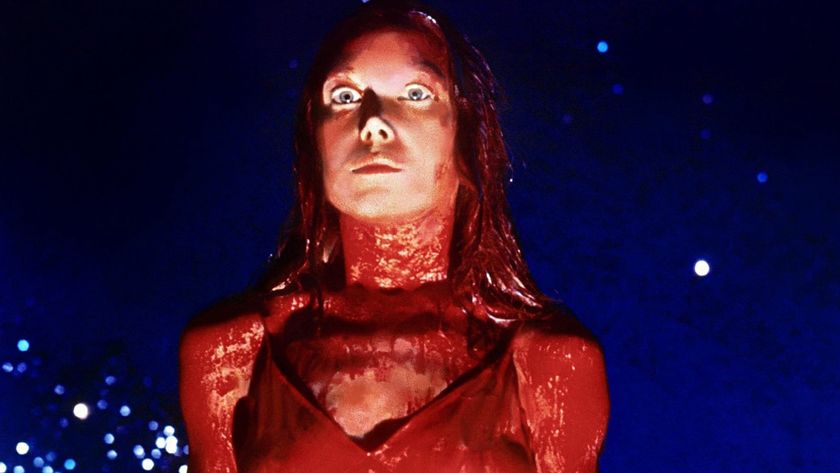 Sissy Spacek, covered in blood, as Carrie in &#039;Carrie.&#039;