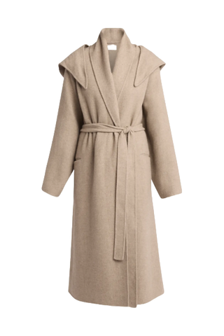 The Row Laguna Double-Face Cashmere Belted Coat