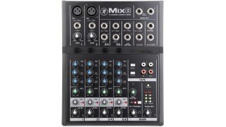 A Mackie Mix8 digital mixer