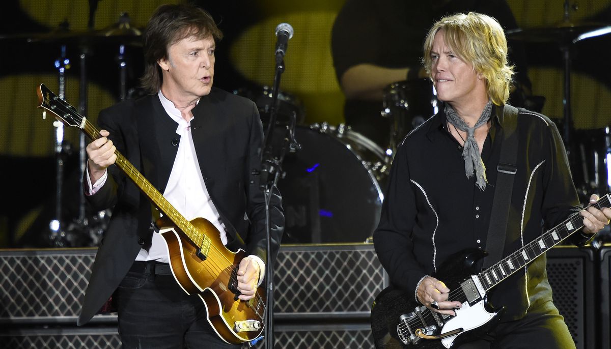 “I didn’t even look up for the first six months for fear of losing my place, because he’s Paul freakin’ McCartney!” Brian Ray on navigating nerves while learning the ropes in Paul McCartney’s band