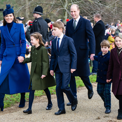 The British Royal Family Attend The Christmas Morning Service