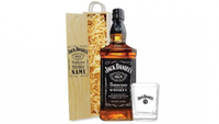 Personalised Jack Daniels No. 7 Gift Box with Branded Glass