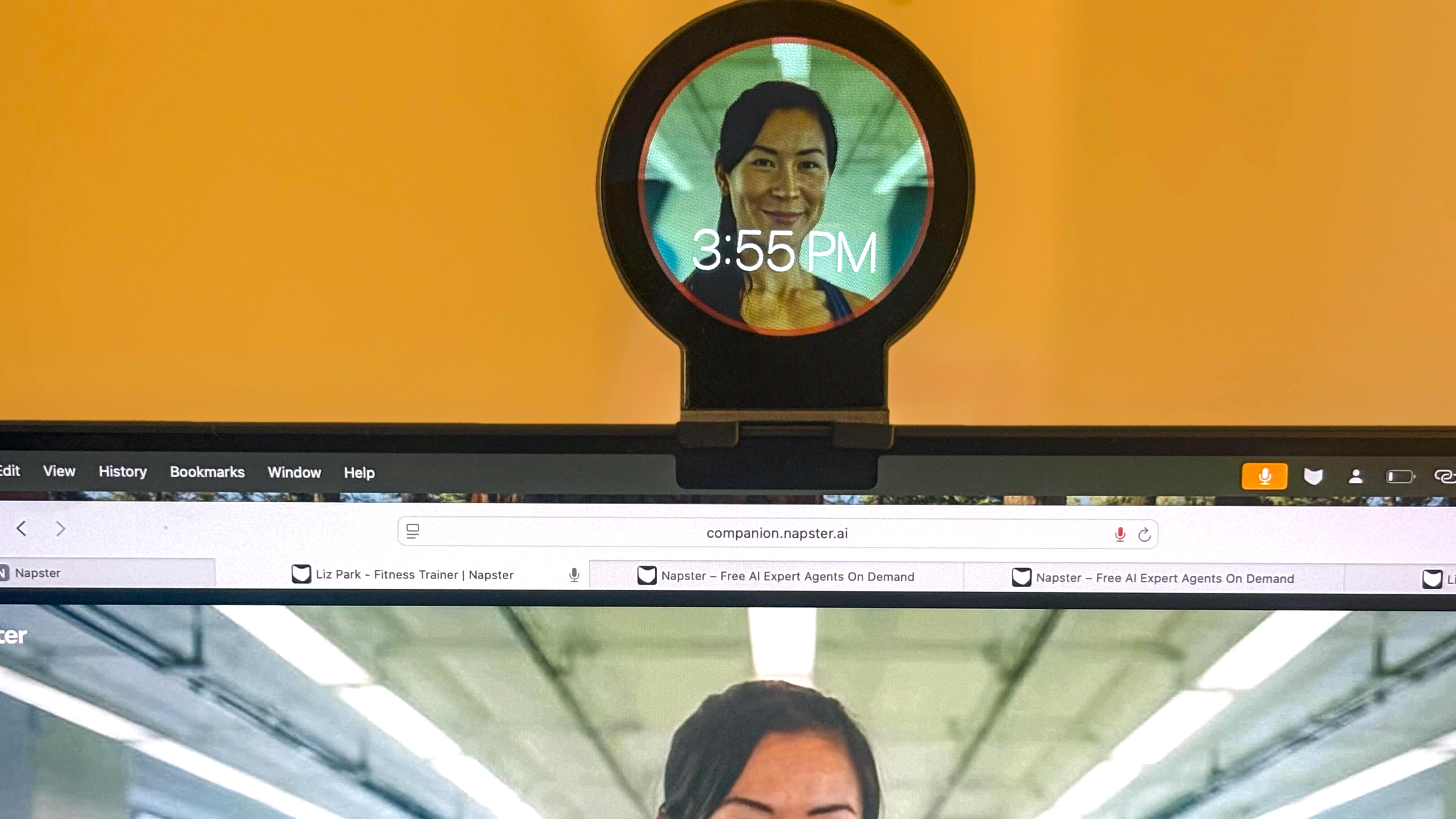 Napster View in action