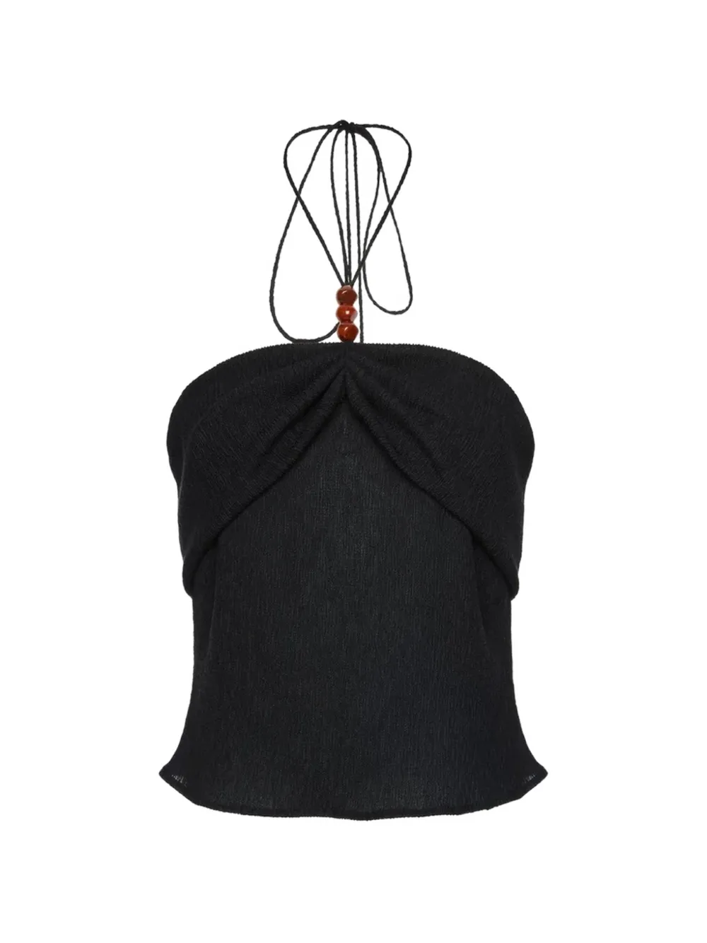 Magda Butrym Beaded Halterneck Top | 36