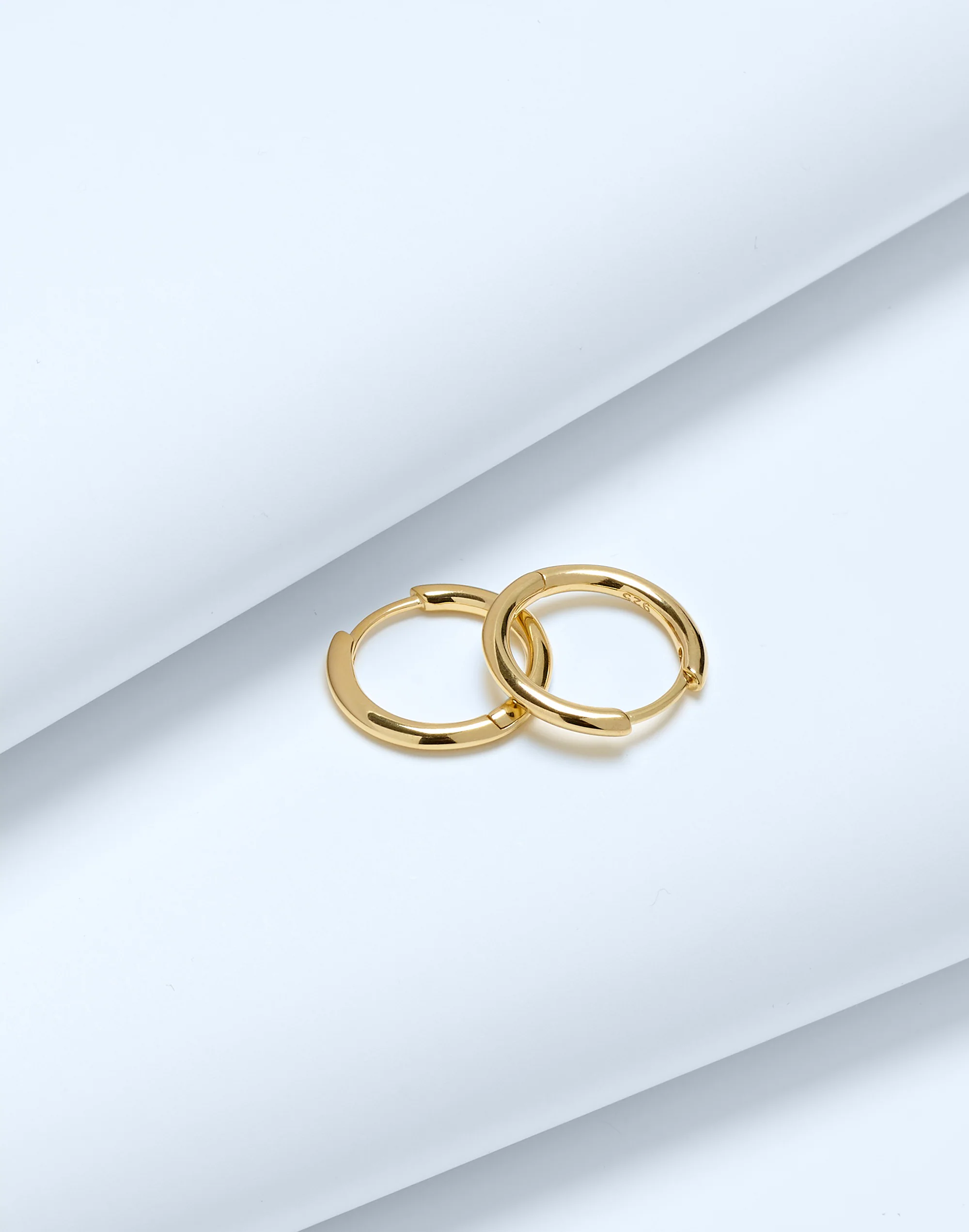 Demi-Fine Small Hoop Earrings