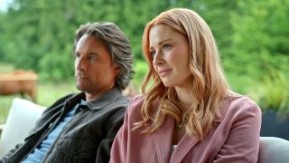 mel and jack looking serious on virgin river season 7