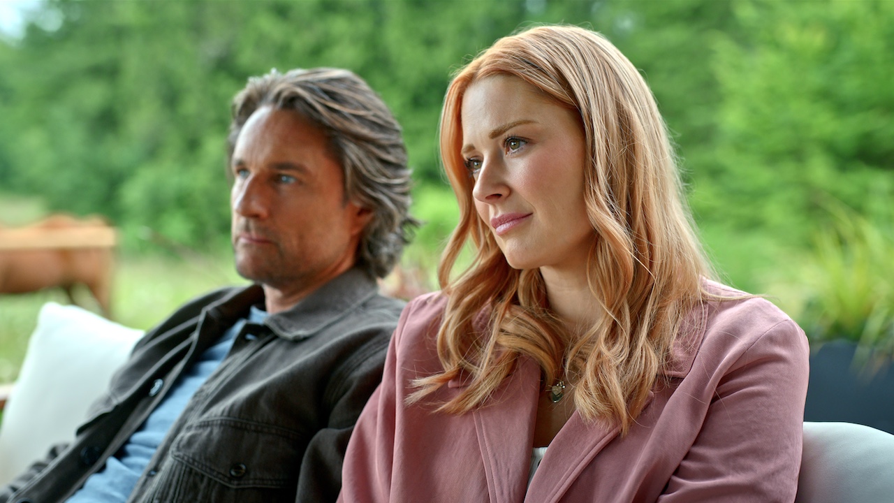 mel and jack looking serious on virgin river season 7