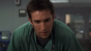 Noah Wyle as John Carter in ER Season 8x22