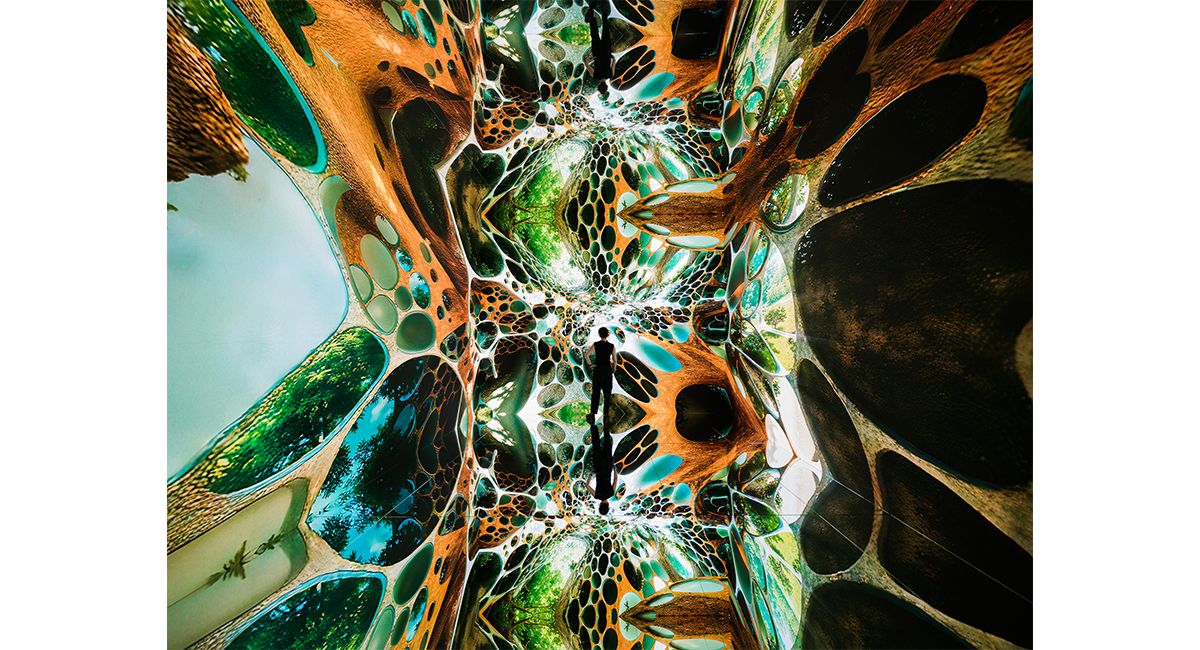 Immersive AI art at DATALAND AI art museum