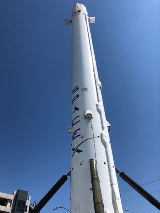 First Landed Falcon 9 First Stage
